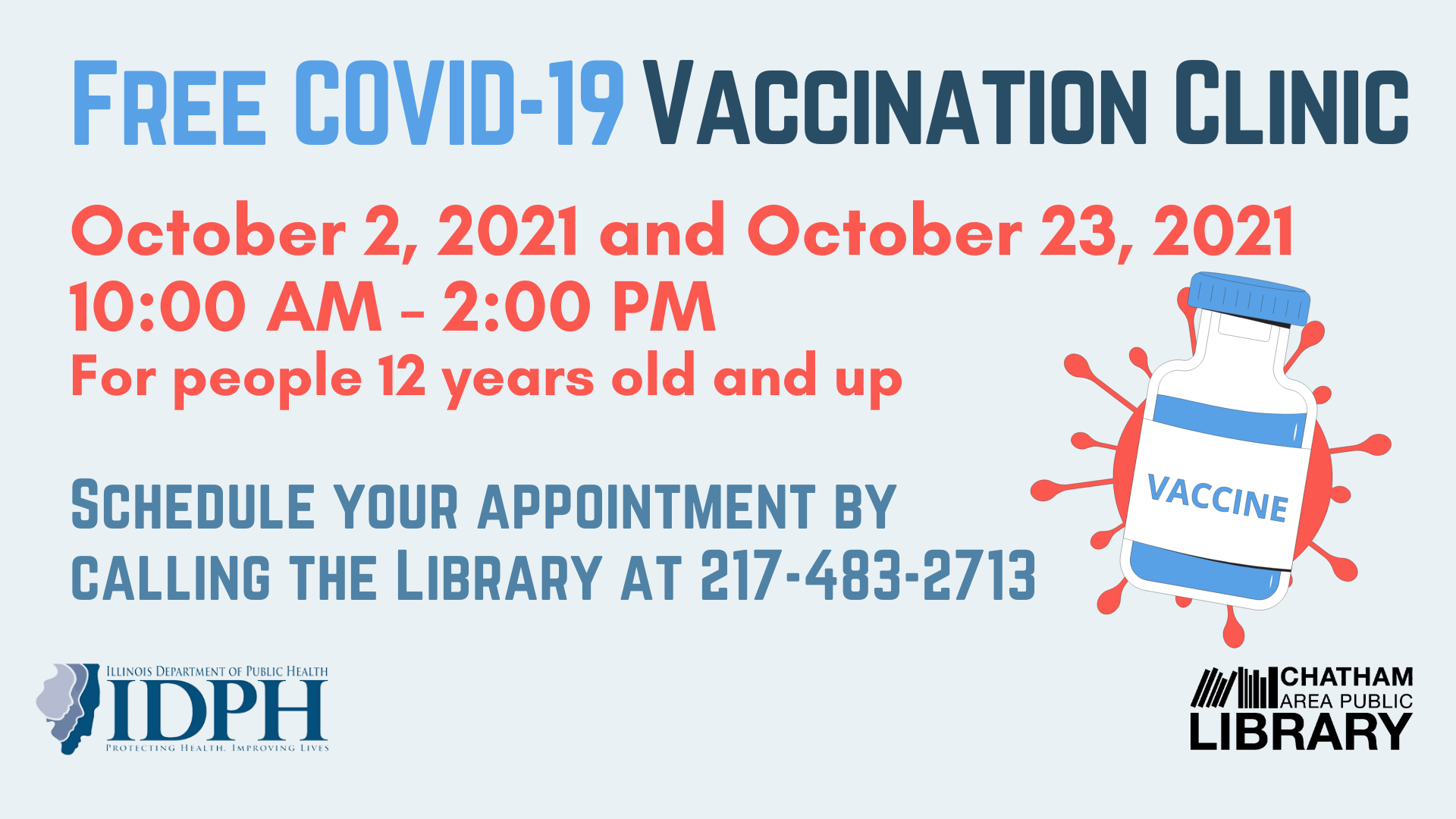 COVID-19 Vax Clinic banner