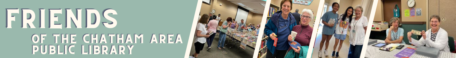 Friends of the library banner