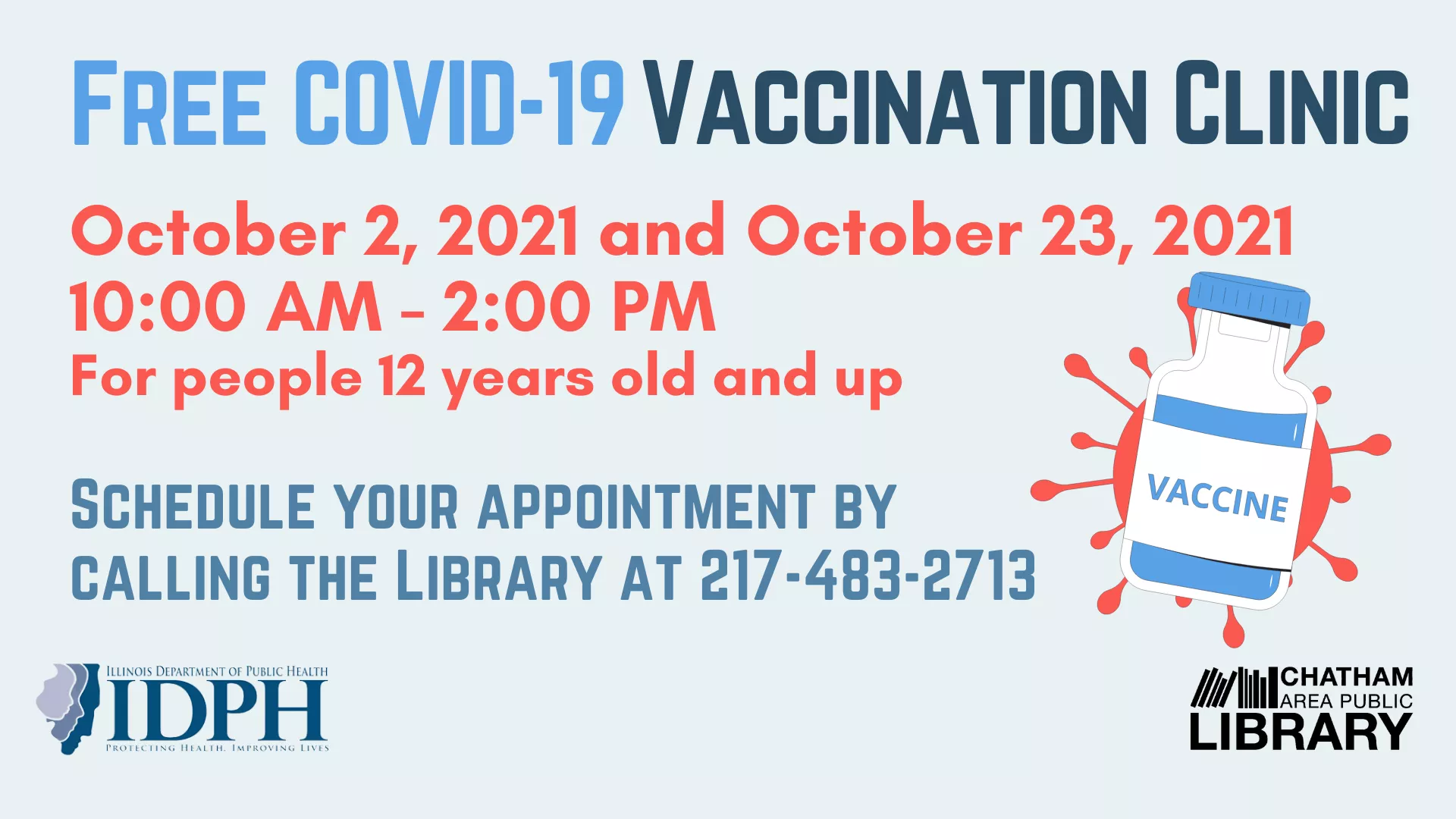 COVID-19 Vax Clinic banner