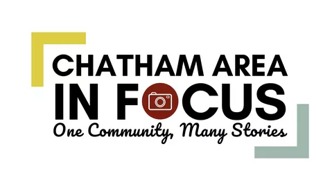 chatham area in focus one community many stories logo